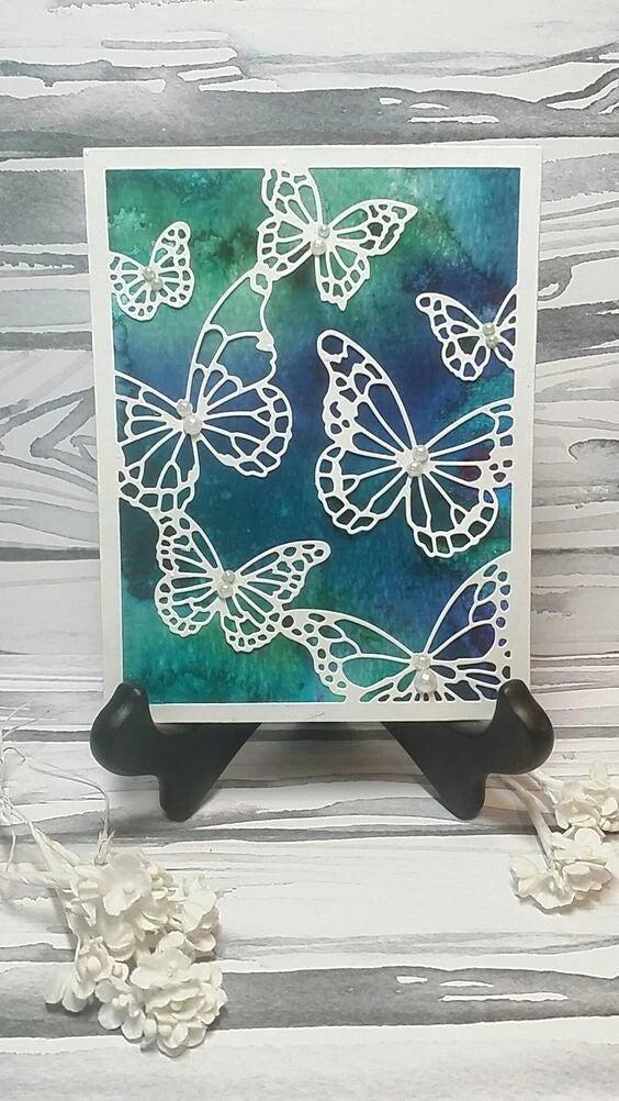 Memory Box Floating Butterfly Frame Craft Die Style 99138