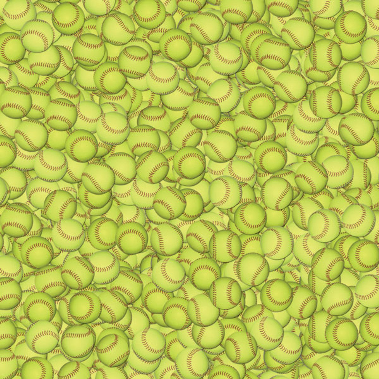 Softball Repeats 12x12 Scrapbook Paper - Scrapbook Customs