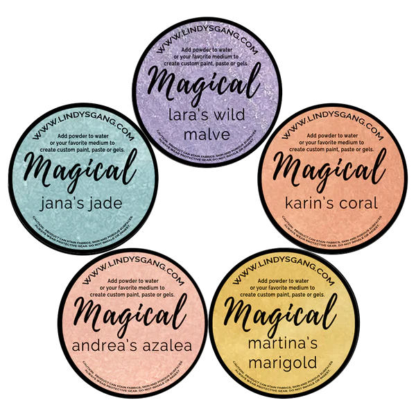 Alexandra's Artists Shimmer Magical Powders Set - Lindys Stamp Gang