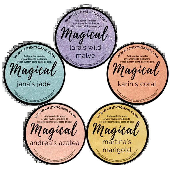 Alexandra's Artists Shimmer Magical Powders Set - Lindys Stamp Gang