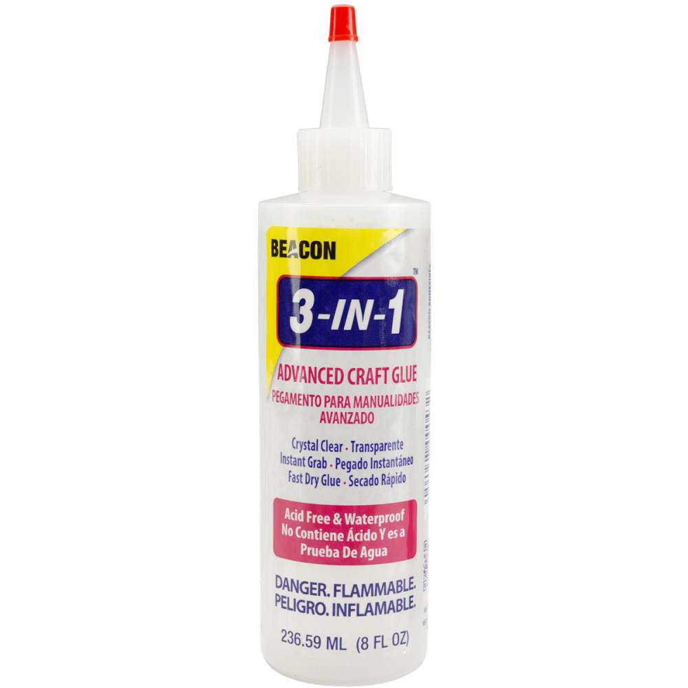 Beacon 3 in 1 Advanced Craft Glue 8 ounce bottle