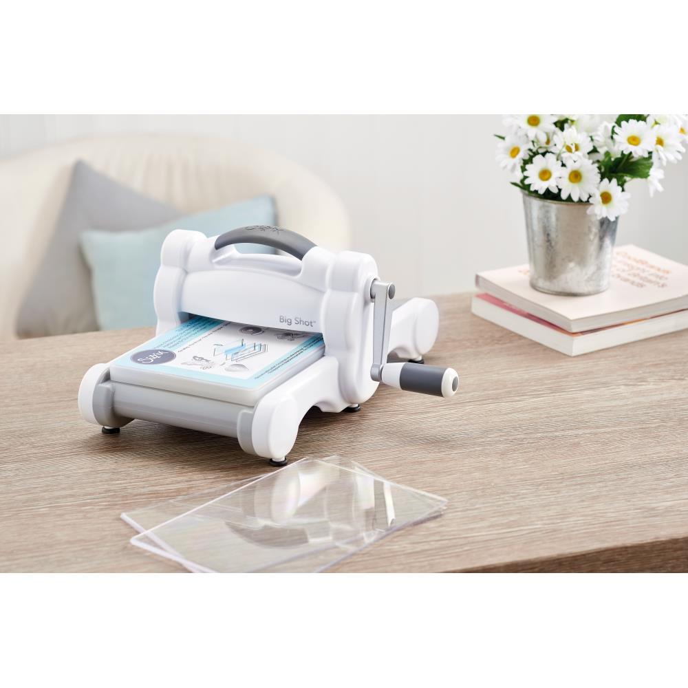 Sizzix Big Shot Platform Die Cutting Machine White with Gray