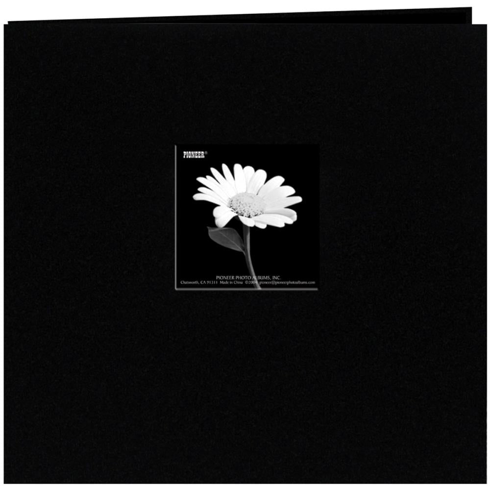 Pioneer Book Cloth Cover Post Bound Scrapbook Album 12"X12" (Choose Your Color)