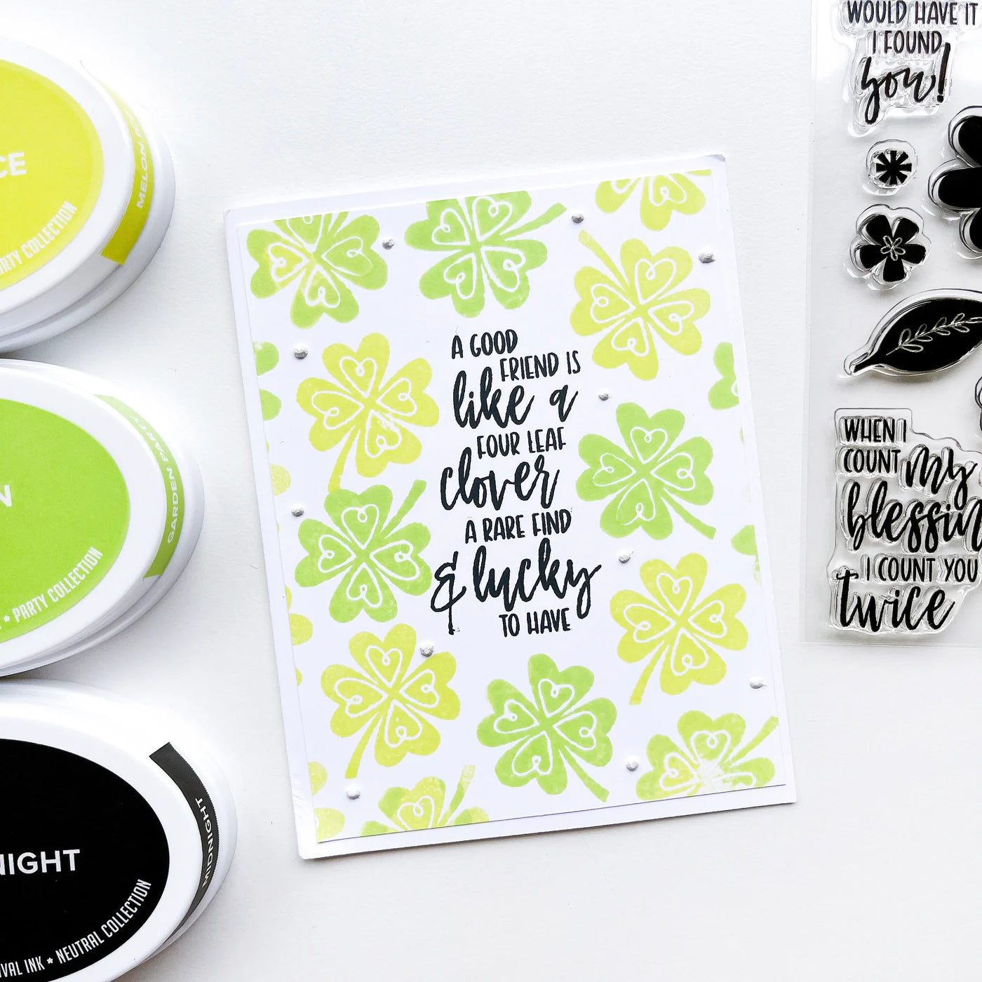 Clovers and Blooms Clear Stamp Set Catherine Pooler Designs