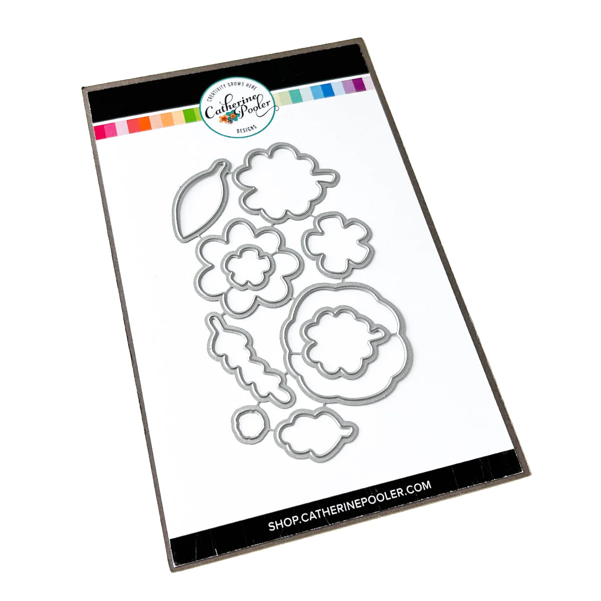 Clover and Blossoms Dies to coordinate with Stamp Set by Catherine Pooler Designs