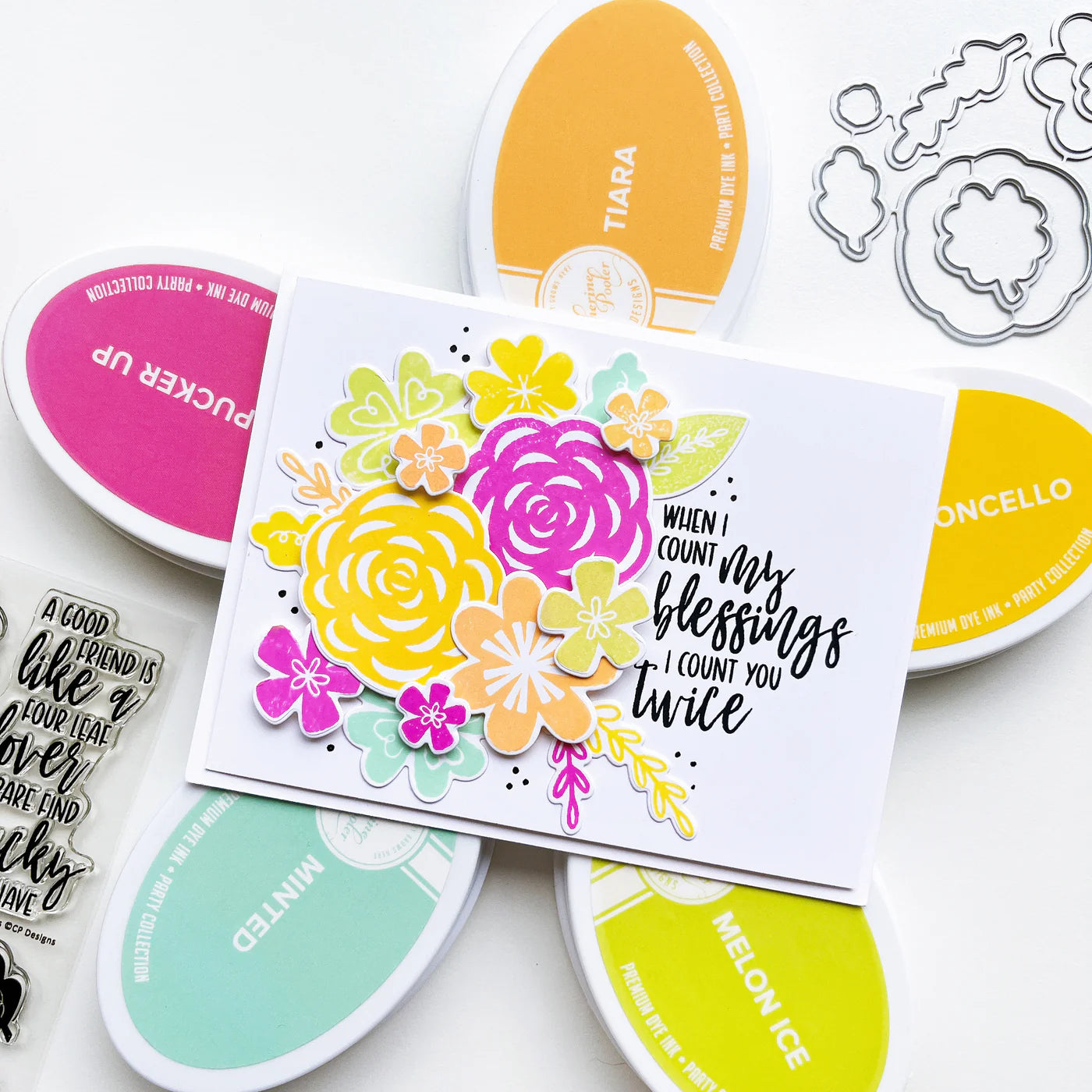 Clovers and Blooms Craft Dies Catherine Pooler Designs