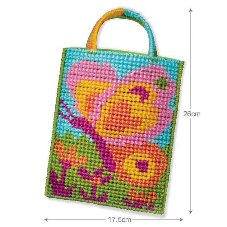 Kid's Beginner Butterfly Cross Stitch Kit
