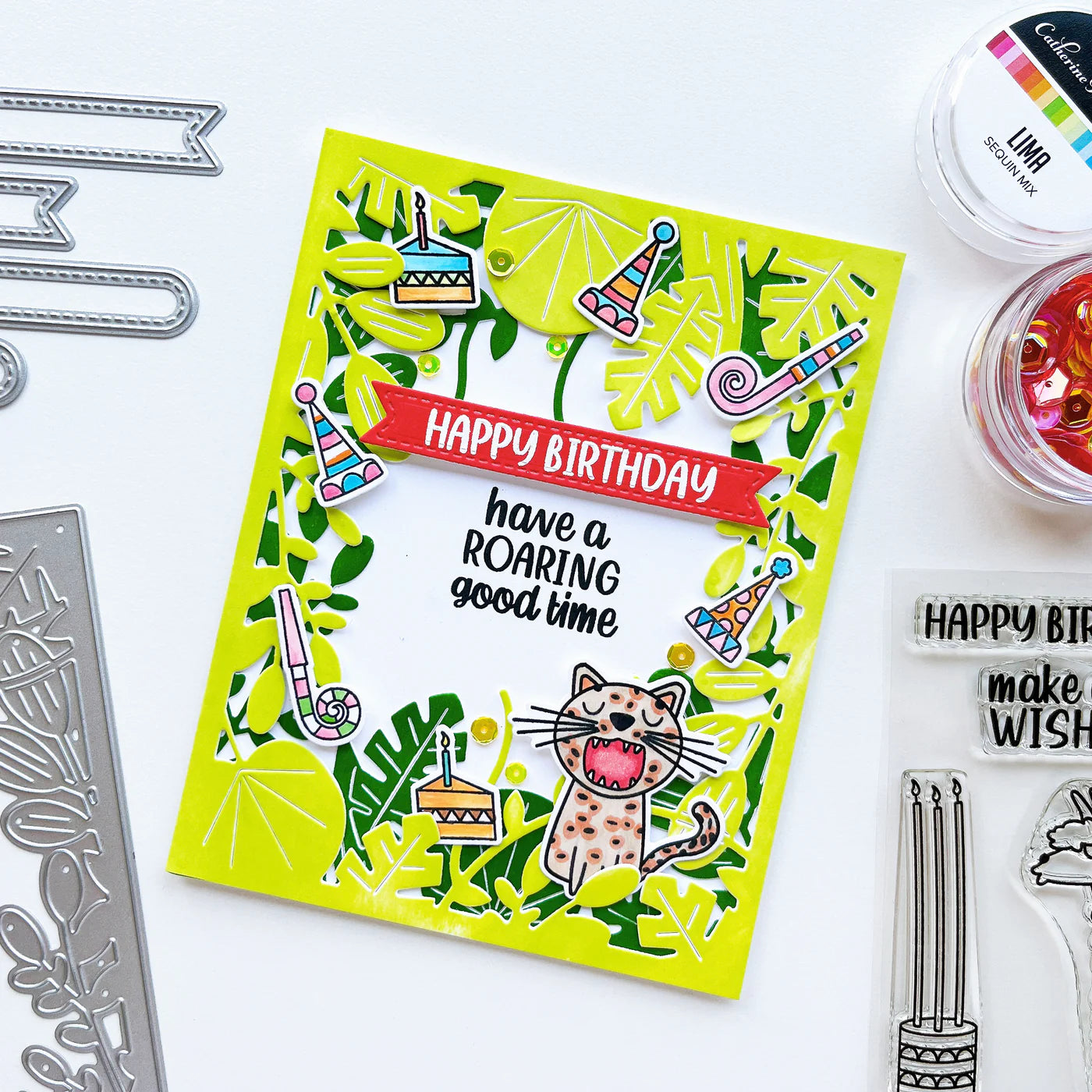 Deepest Darkest Peru Cover Plate Craft Die by Catherine Pooler Designs