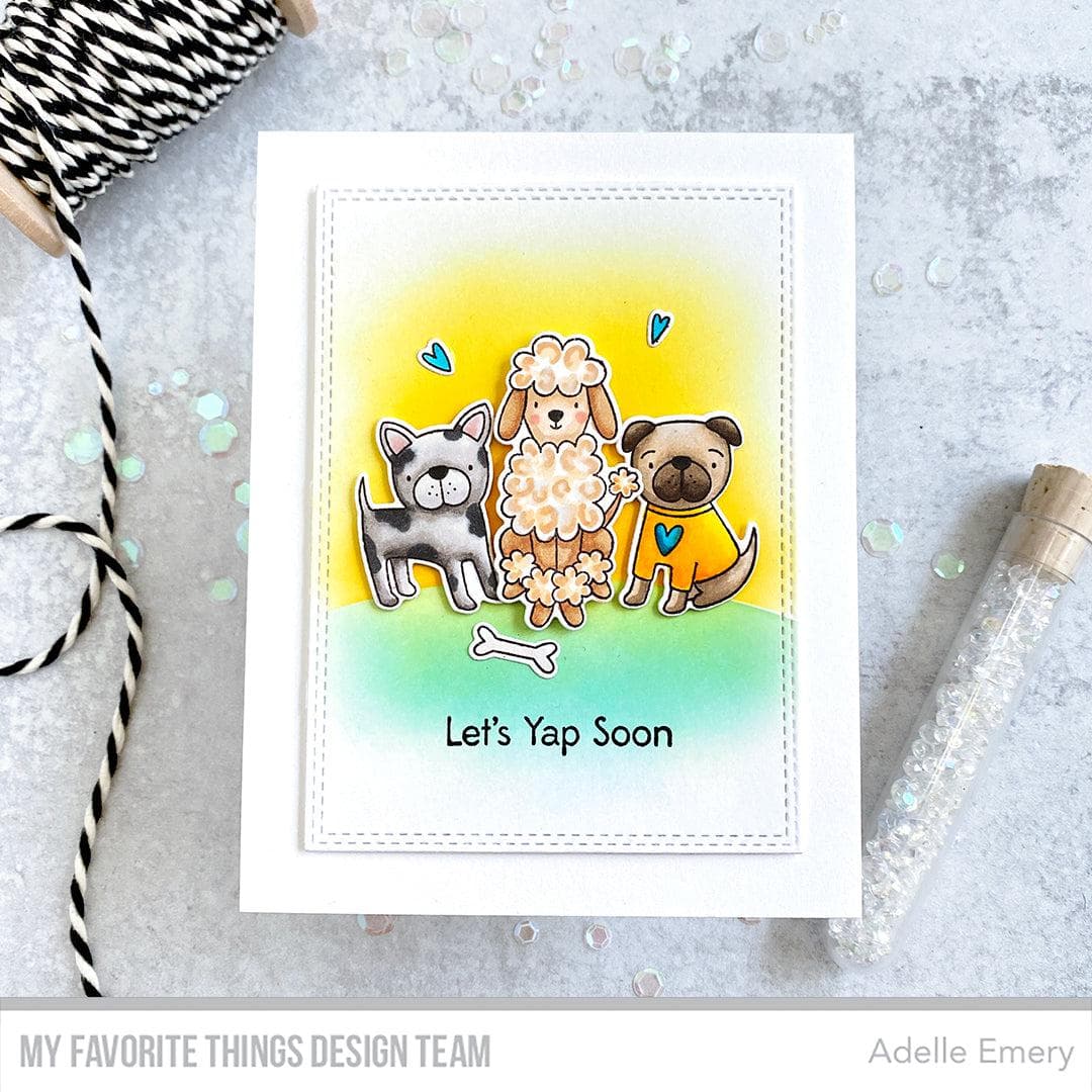 Dog Squad Stamps and Coordinating Die-namics Die Set - My Favorite Things