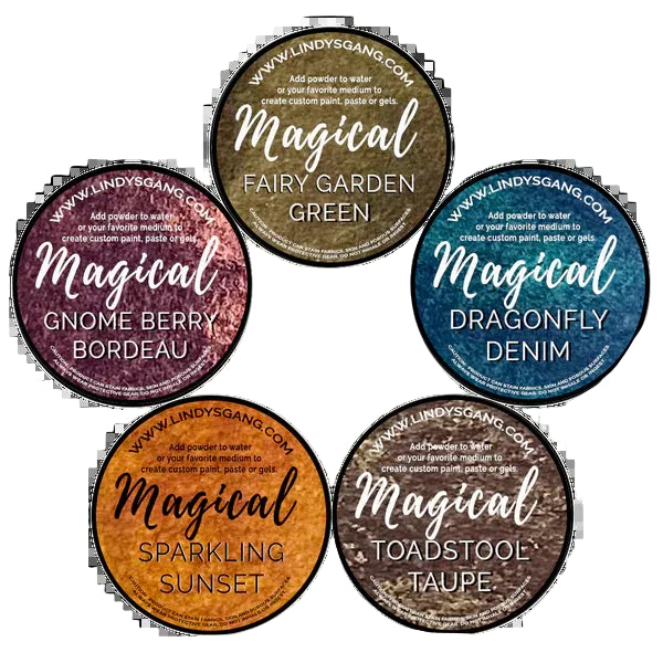 Enchanted Forest Shimmer Magical Powders Set - Lindys Stamp Gang