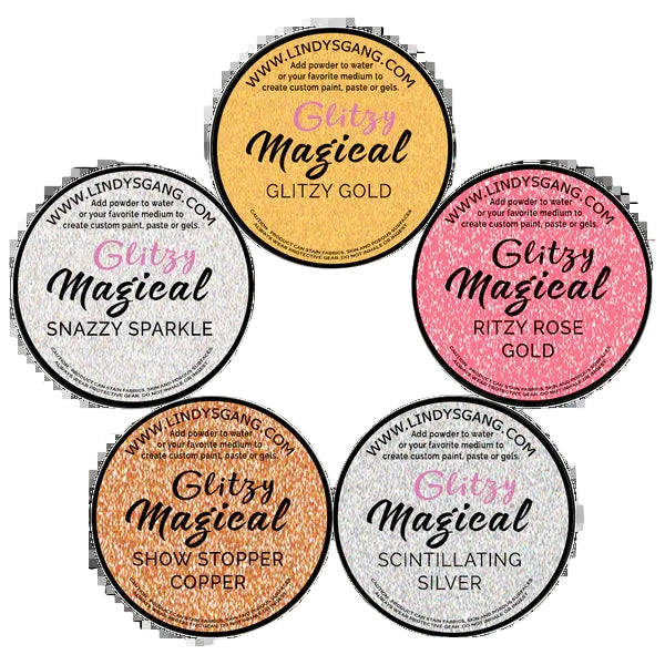 Glitzy Shimmer Only Magical Powders Set - Lindys Stamp Gang