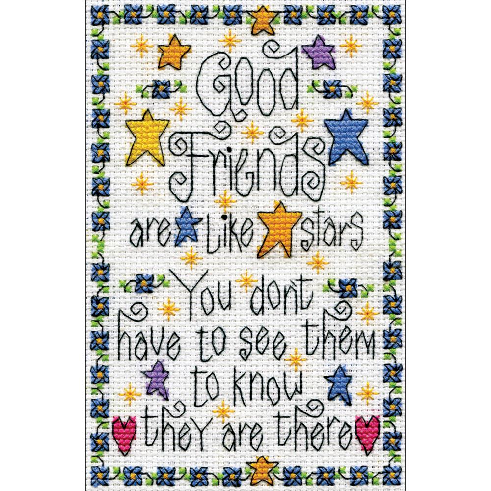 Good Friends Cross Stitch Kit