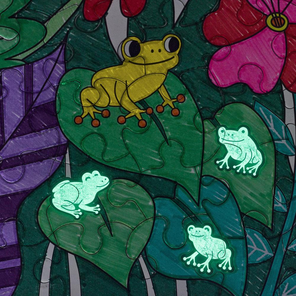 Jungle Color by Numbers Puzzle for Kids Faber-Castell