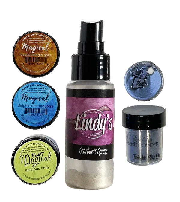 Magical Starter Kit - Lindys Stamp Gang Spray Powder and Emboss