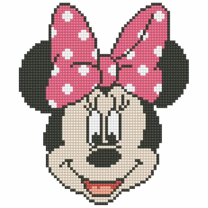 Disney Minnie Mouse Face Diamond Art Kit - Diamond Dotz – This and That  Craft Shop