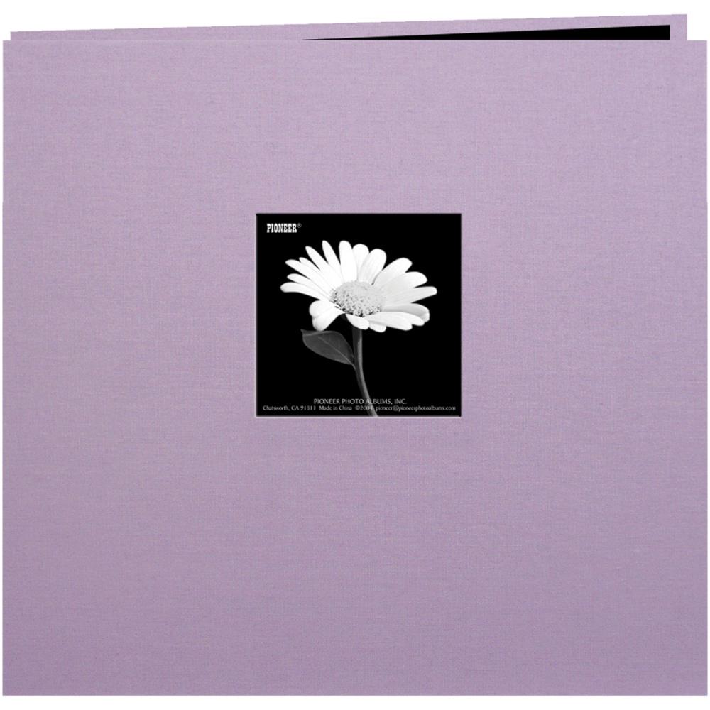 Pioneer Book Cloth Cover Post Bound Scrapbook Album 12"X12" (Choose Your Color)