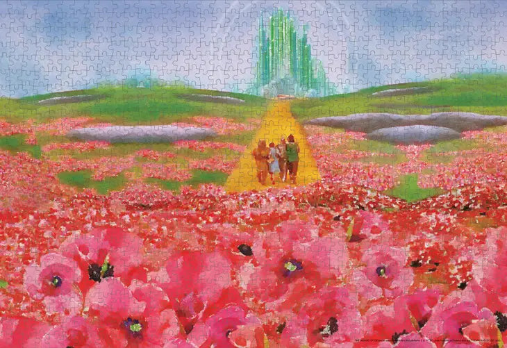 Wizard of Oz Poppy Fields Jigsaw Puzzle Paper House Productions