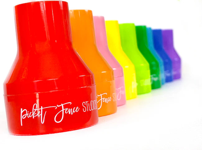 Paper Pouncers Sponges - Bright Rainbow - Picket Fence Studios