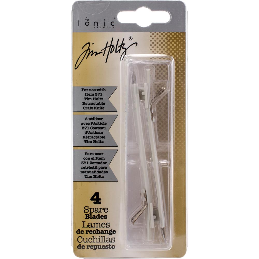 Tim Holtz Retractable Craft Knife Refill Blades 4/Pkg