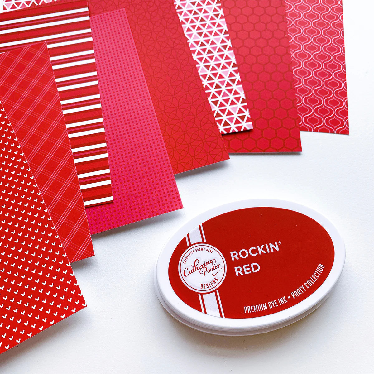 Rockin' Red Prints 6x6 Pattern Paper Pad - Catherine Pooler Designs