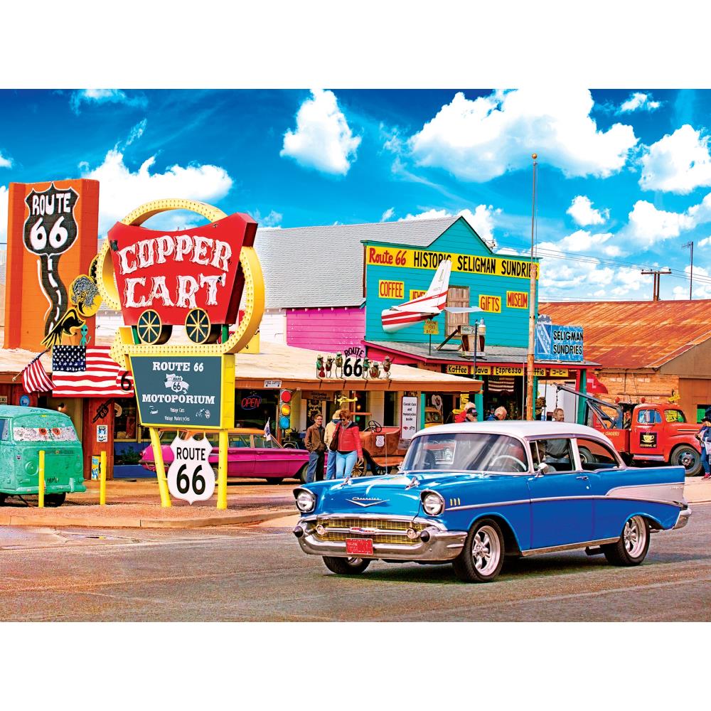 Seligmans Route 66 550 Piece Jigsaw Puzzle
