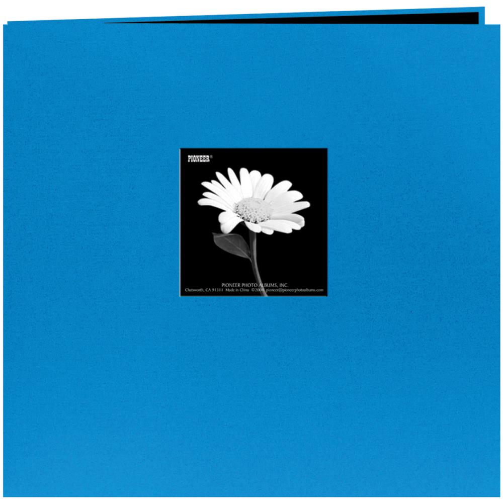 Pioneer Book Cloth Cover Post Bound Scrapbook Album 12"X12" (Choose Your Color)