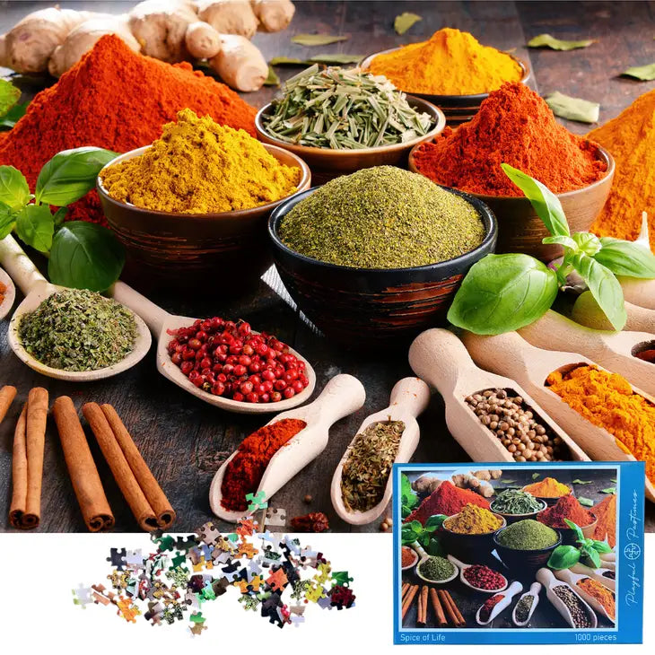 Spice of Life Jigsaw Puzzle 1000 Piece - Playful Pastimes