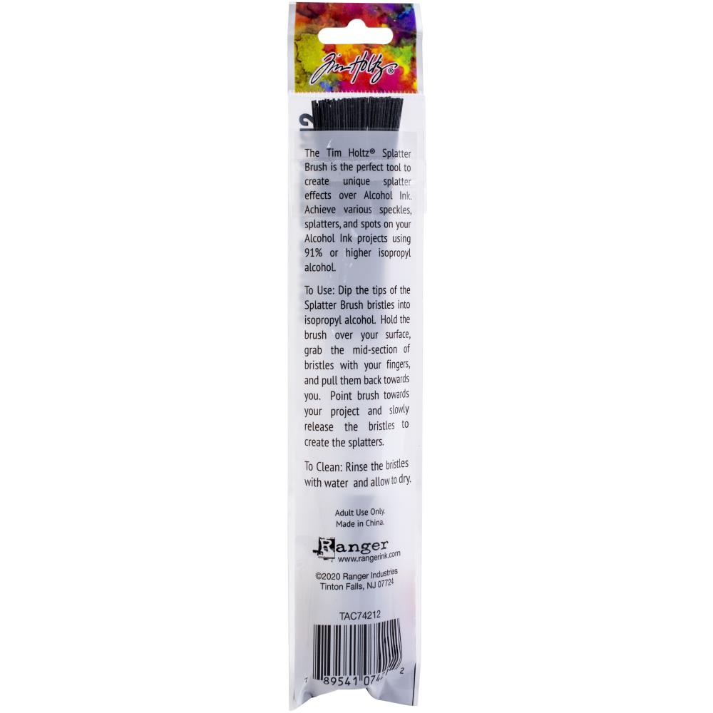Distress Alcohol Ink Splatter Brush Tim Holtz