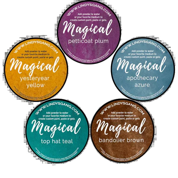 Steampunk Soiree Shimmer Magical Powders Set - Lindys Stamp Gang