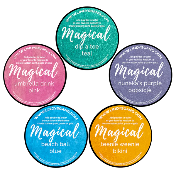 Summer Break Shimmer Magical Powders Set - Lindys Stamp Gang