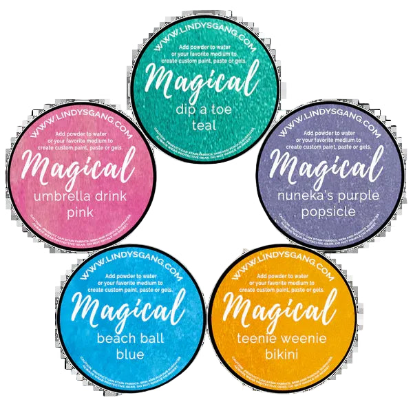 Summer Break Shimmer Magical Powders Set - Lindys Stamp Gang