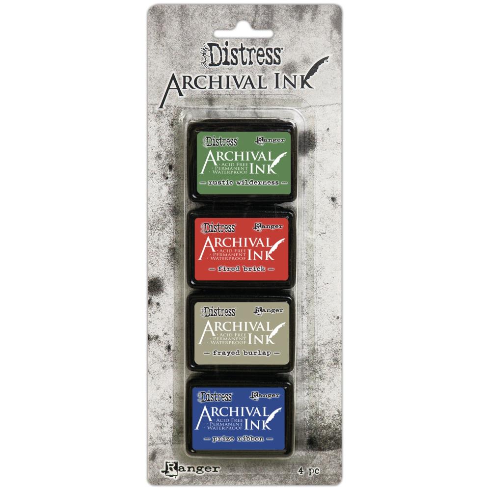 Tim Holtz Distress Archival Mini Ink Kit 6 - Ranger Ink