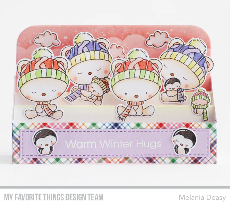 This Hugs For You Stamps and Coordinating Die-namics Die Set - My Favorite Things