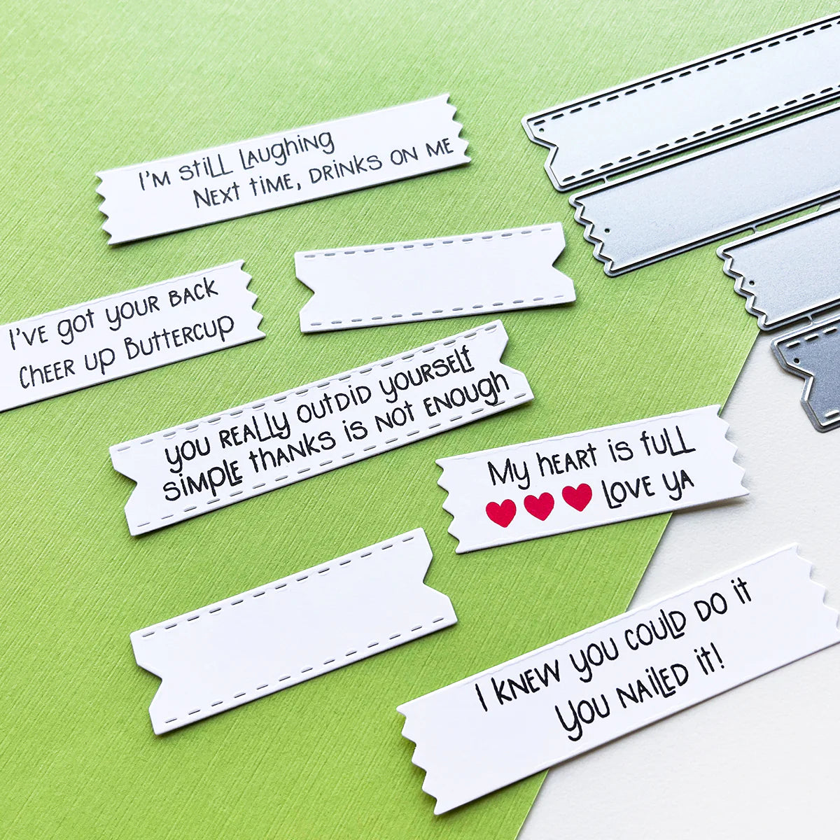 Tickets and Tape Dies Set by Catherine Pooler Designs