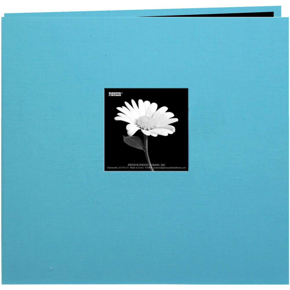 Pioneer Book Cloth Cover Post Bound Scrapbook Album 12"X12" (Choose Your Color)