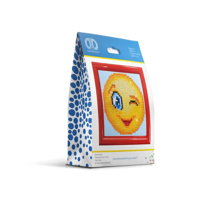 Wink Wink - Diamond Art Painting Kit for Kids Framed by Diamond Dotz