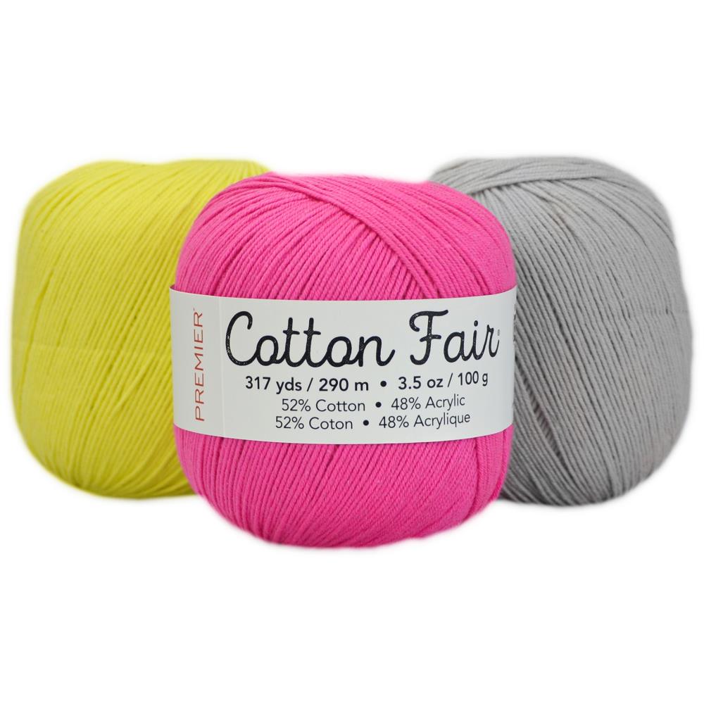 Premier Cotton Fair Yarn - 3 Pack