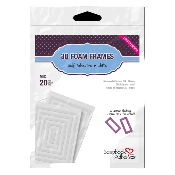 3D Foam Frames by Scrapbook Adhesives