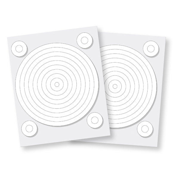Scrapbook Adhesives 3D White  Foam Circle Frames