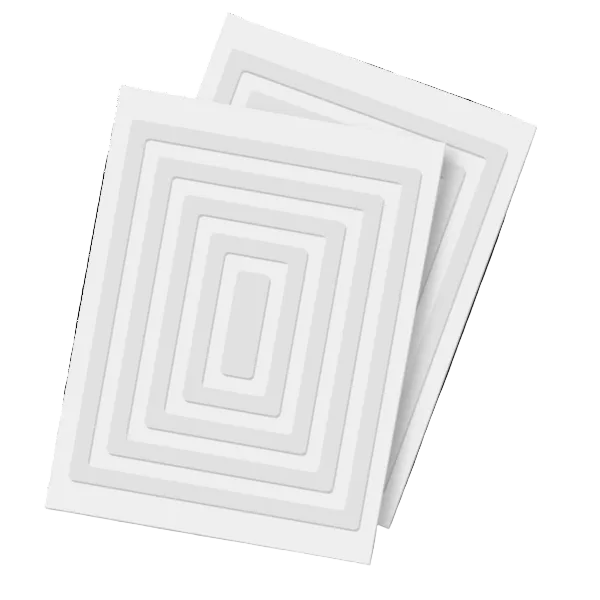 Scrapbook Adhesives 3D White  Foam Frames