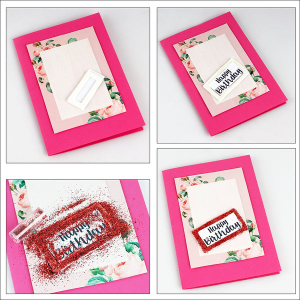 Scrapbook Adhesives 3D White  Foam Frames