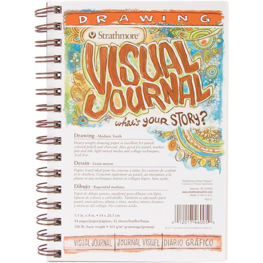 Strathmore Visual Journal Drawing 5.5"X8"