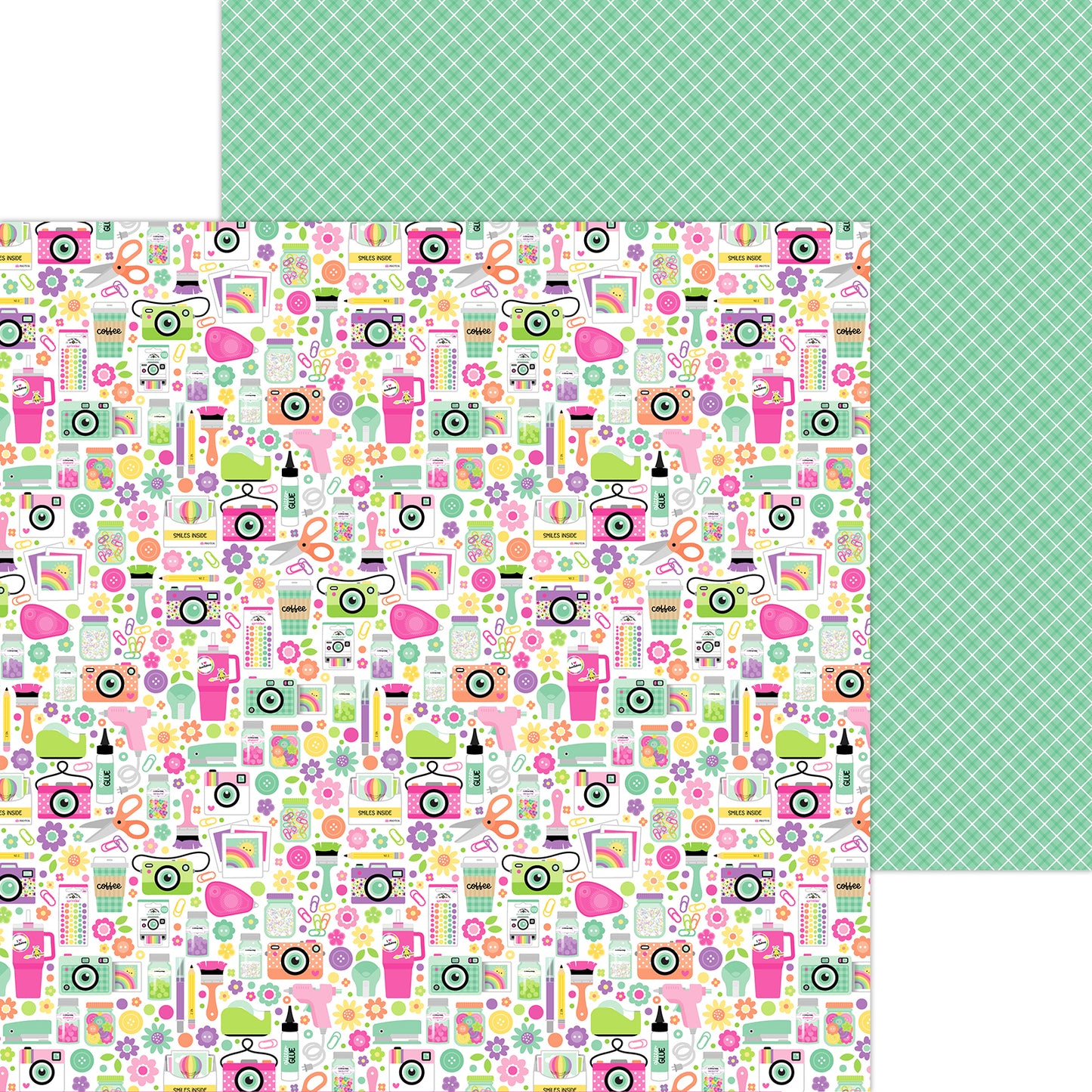 Color Me Crafty 1212 Double sided paper