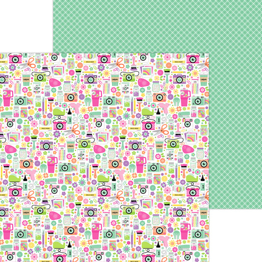 Color Me Crafty 1212 Double sided paper