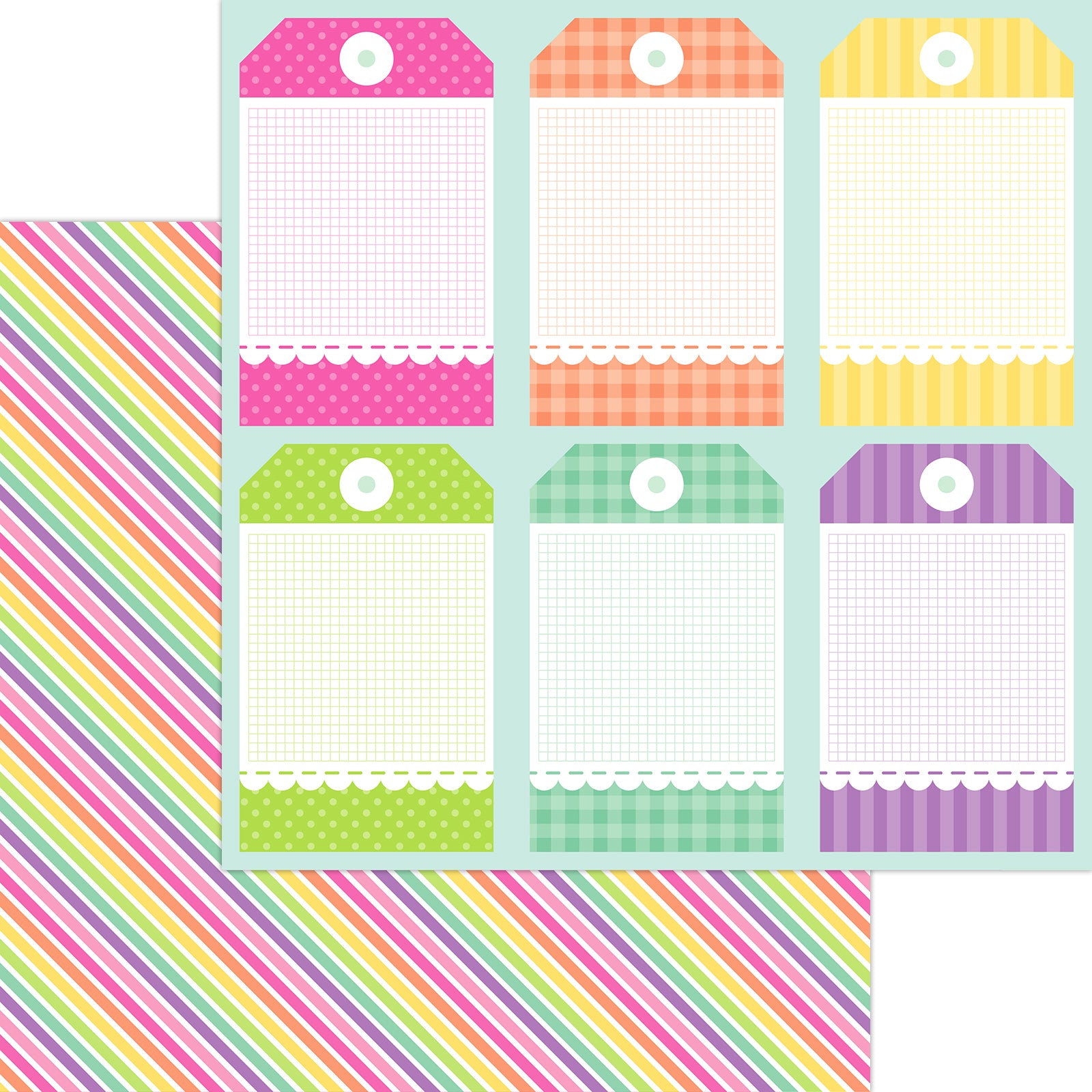 Colorway Double Sided Cardstock Color Me Crafty Doodlebug Design