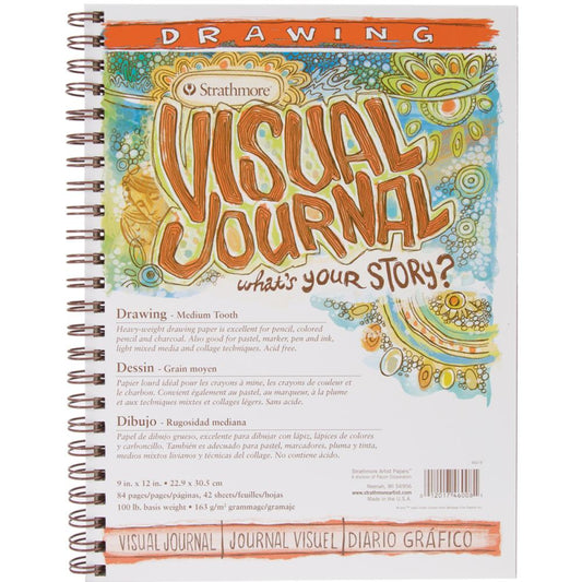 Strathmore Visual Journal Drawing 9"X12"