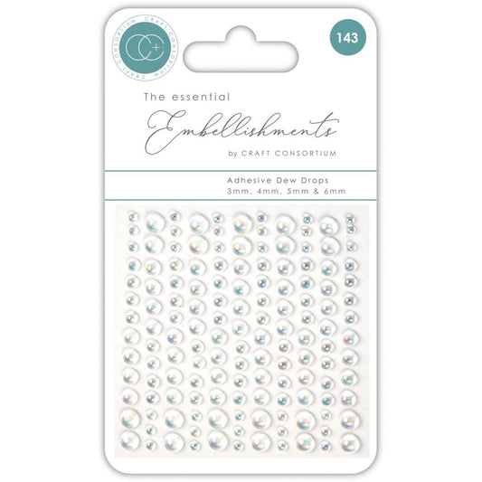 Iridescent Drops Embellishments Crafters Consortium