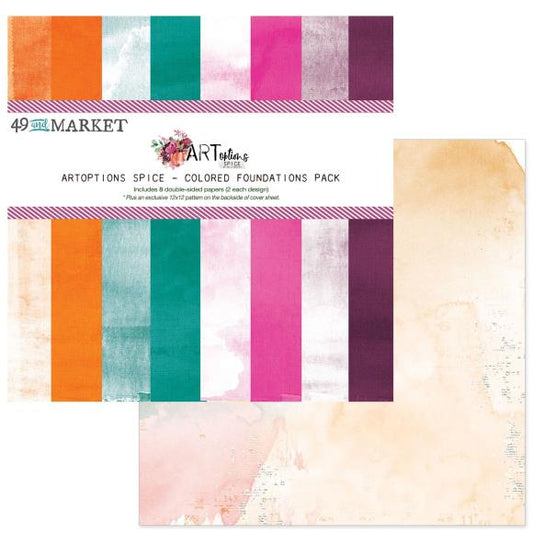 ARToptions Spice Colored Foundations Collection Pack - 49 and Market
