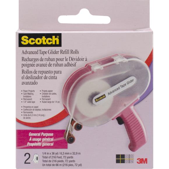 Scotch Advanced Tape Glider ATG General Purpose Refills 2/Pkg