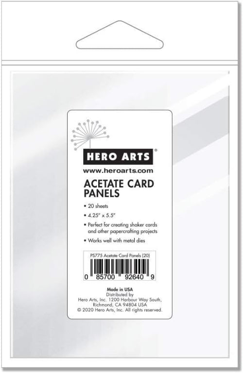 Acetate Card Panels by Hero Arts
